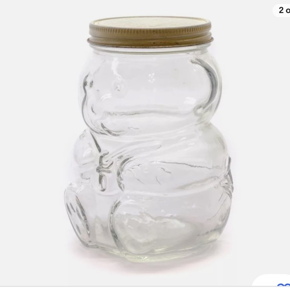 Kraft Advertising Honey Jar Glass Baby Bear 1988 Vintage 750g - Picture 4 of 6